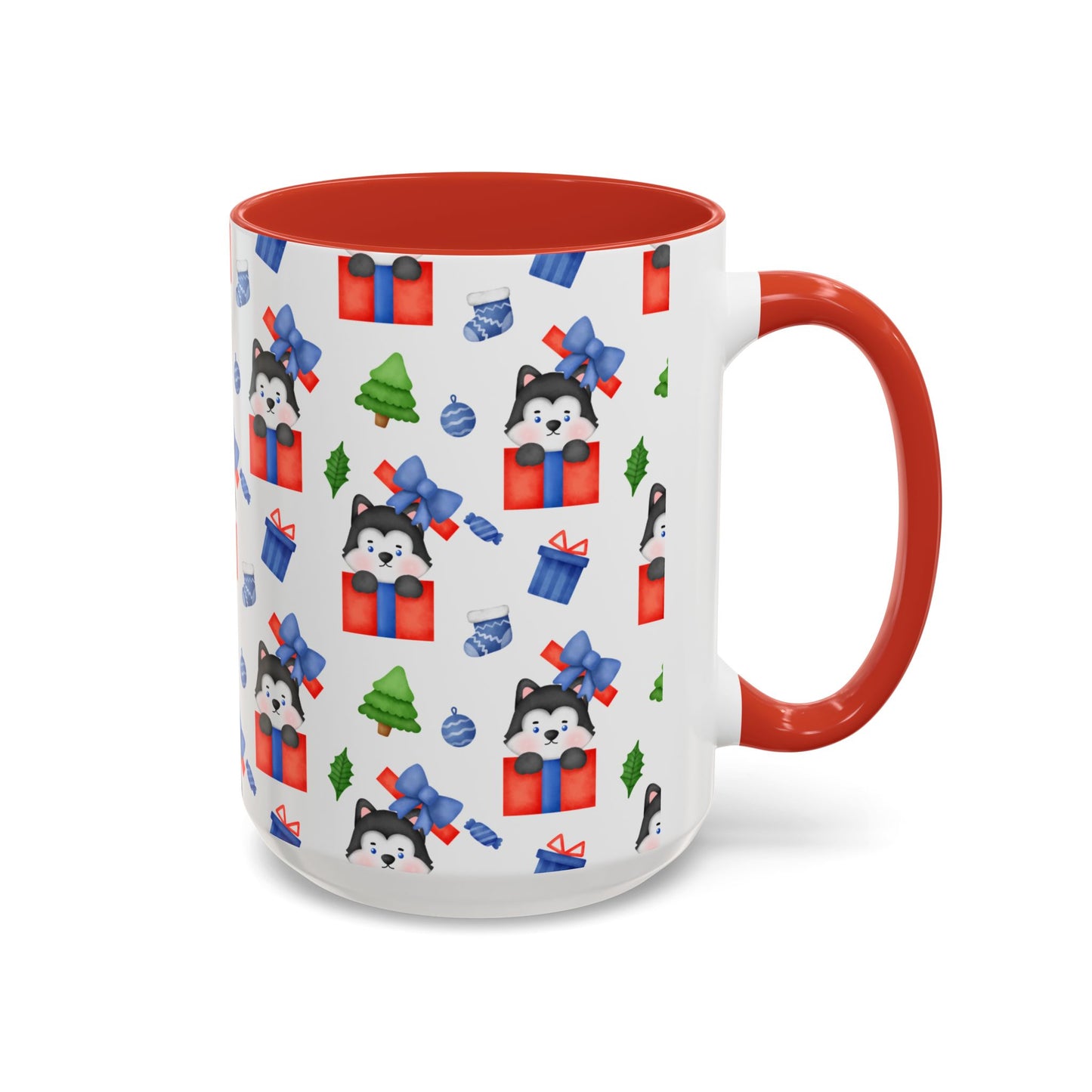 Christmas Accent Coffee Mug (11, 15oz)