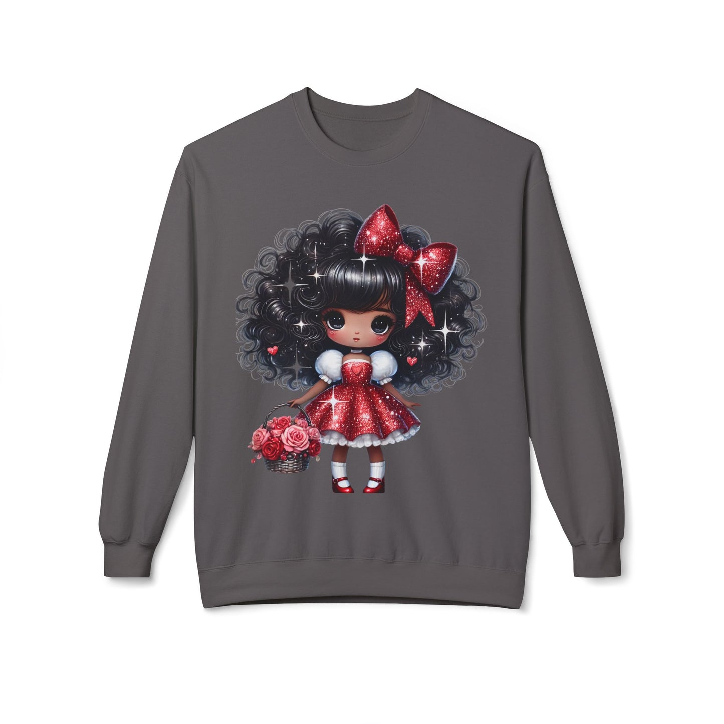 Valentines Unisex Midweight Softstyle Fleece Crewneck Sweatshirt