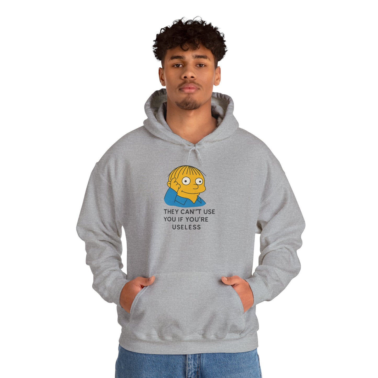 Rugged Humor Hooded Sweatshirt - Quirky Gift for Friends, Casual Wear, Comfortable Layer, Funny Saying Sweatshirt, Unique Hoodie
