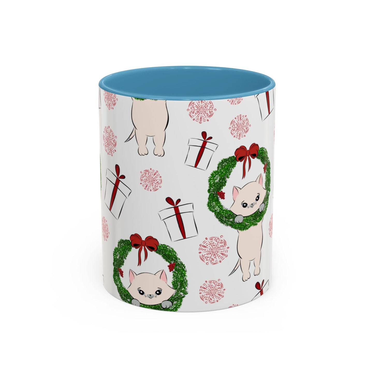 Christmas Accent Coffee Mug (11, 15oz)