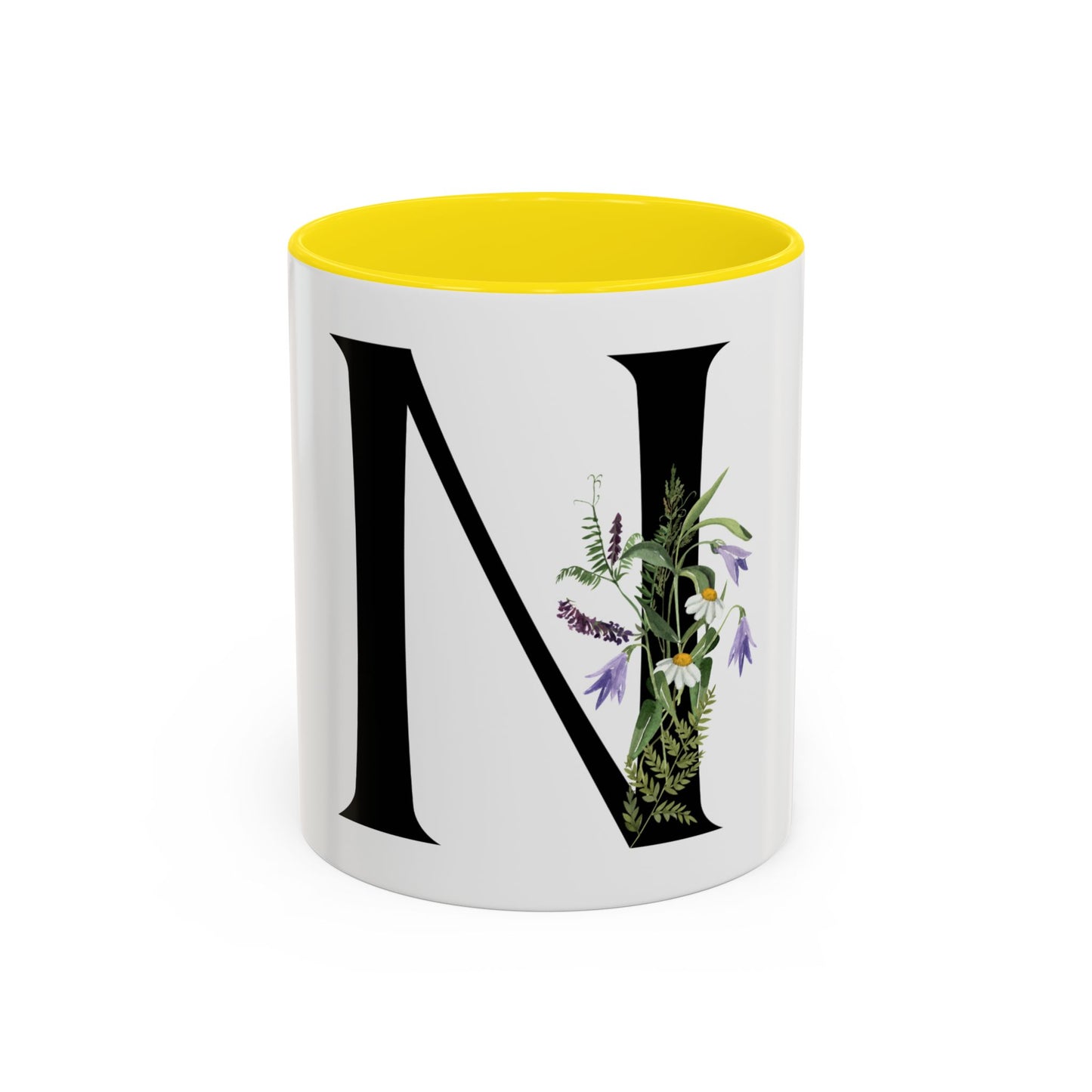 Alphabet Letter Accent Coffee Mug
