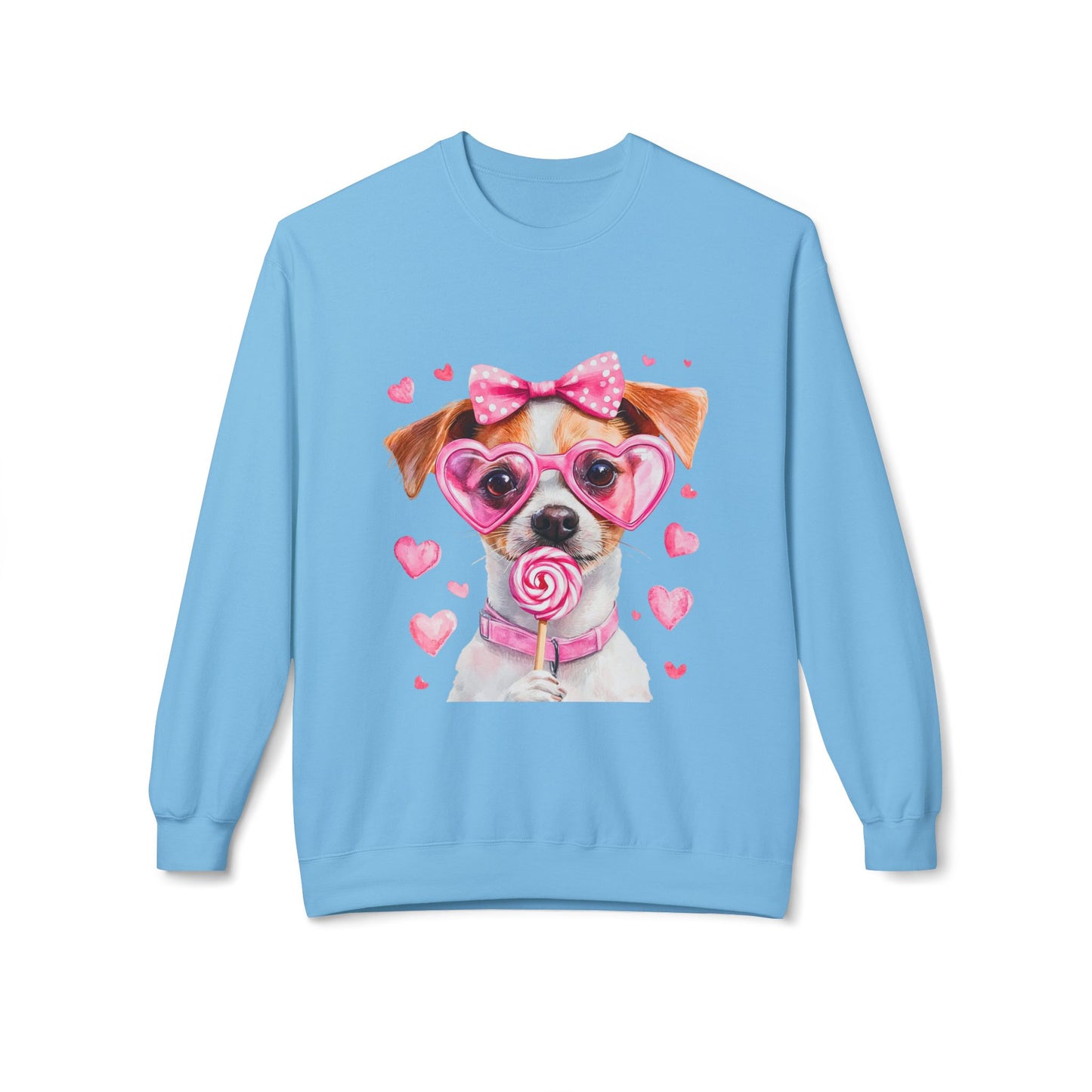 Valentines Unisex Midweight Softstyle Fleece Crewneck Sweatshirt