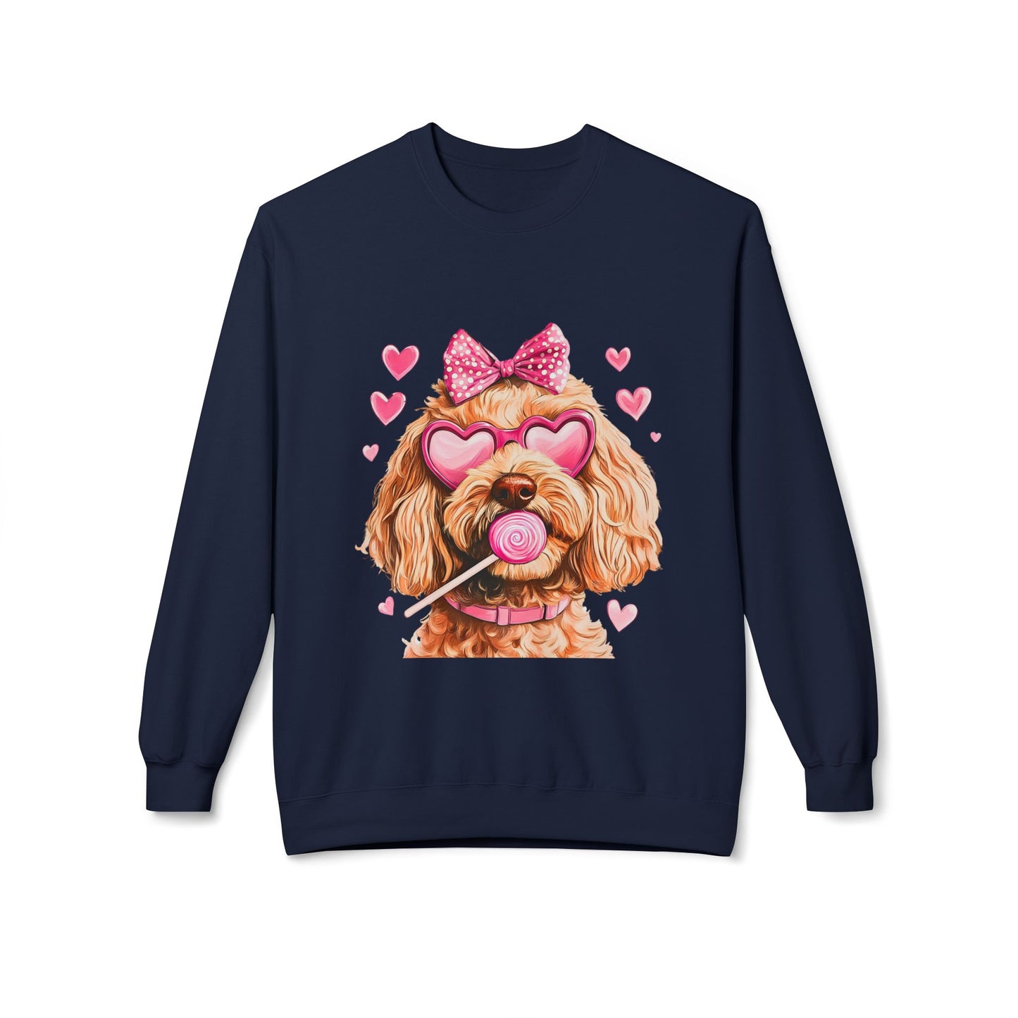 Valentines Unisex Midweight Softstyle Fleece Crewneck Sweatshirt