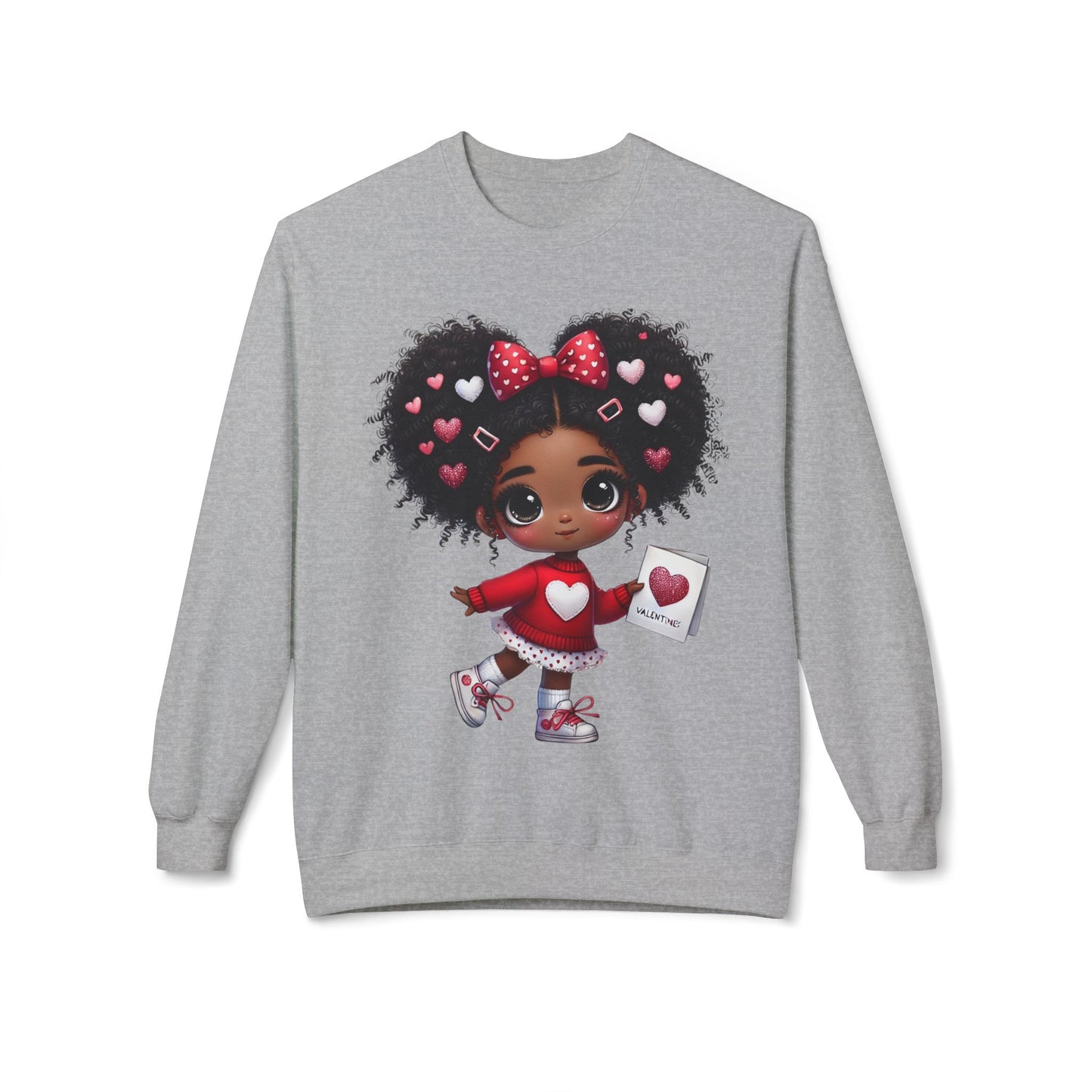 Valentines Unisex Midweight Softstyle Fleece Crewneck Sweatshirt