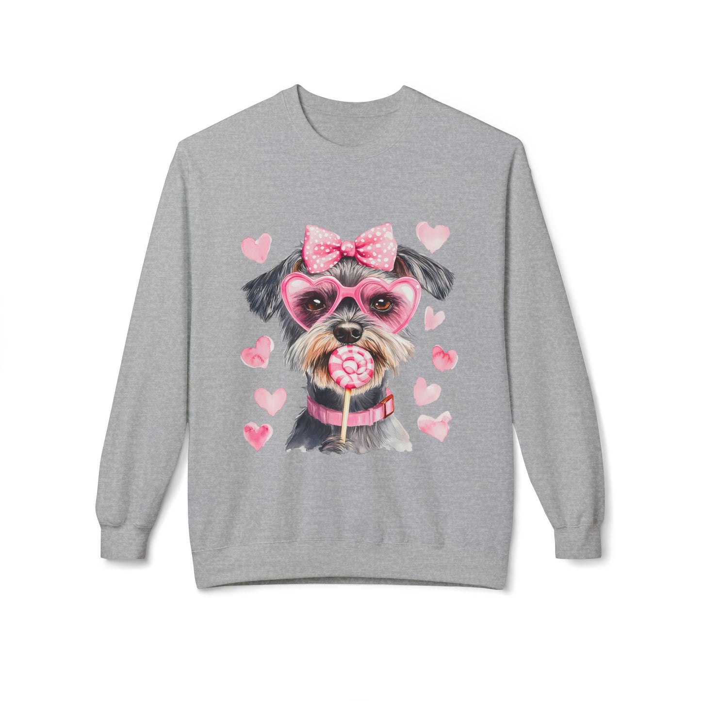 Valentines Unisex Midweight Softstyle Fleece Crewneck Sweatshirt