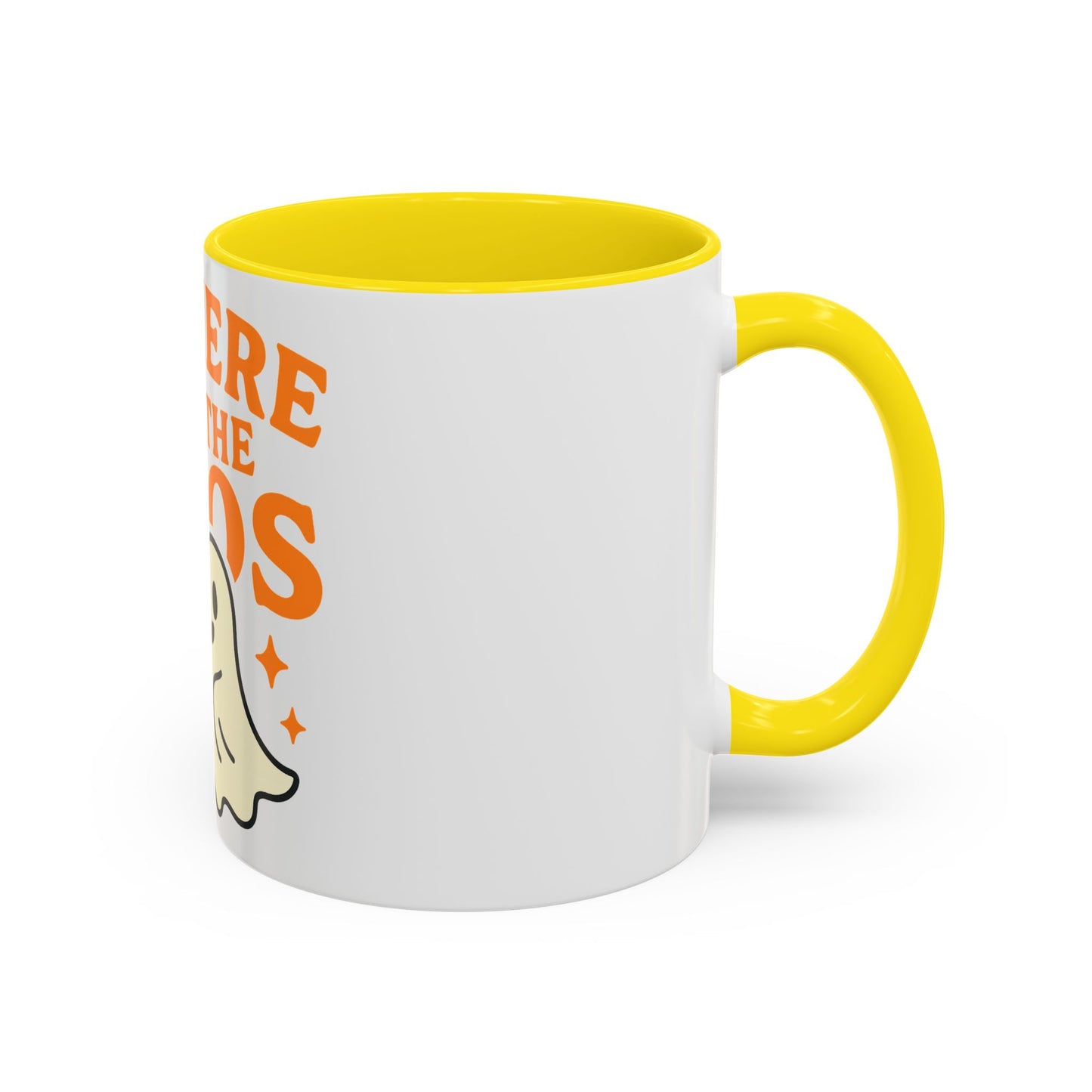 Halloween Ghost Coffee Mug | Perfect for Spooky Celebrations, Fall Gatherings, Trick-or-Treating, Gift for Friends, Humor
