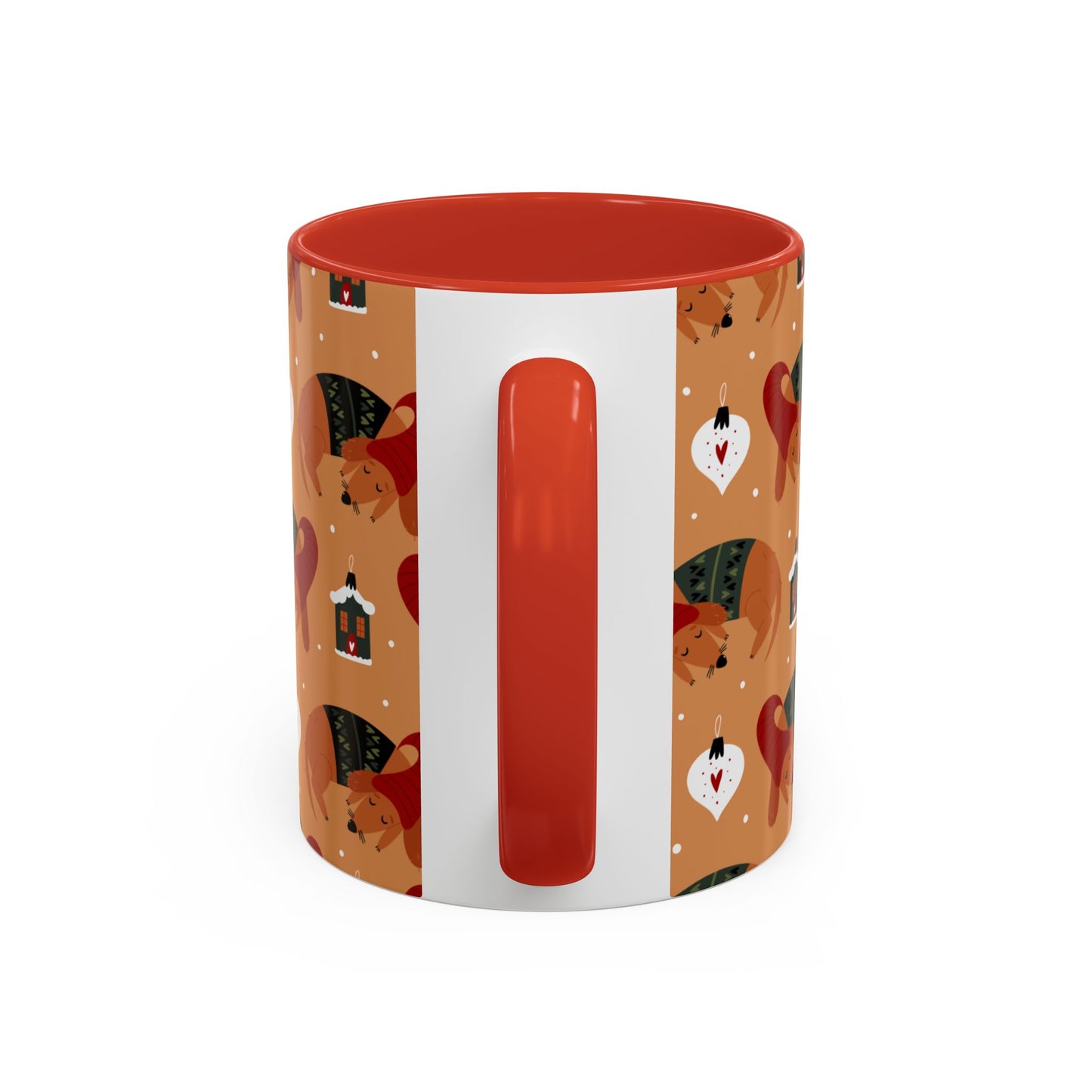 Christmas Accent Coffee Mug (11, 15oz)