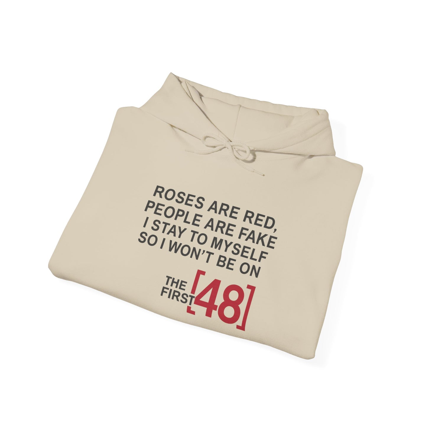Roses Are Red Hoodie, Unisex Hoodie, Funny Gift, Casual Wear, Perfect for Birthdays and Everyday Wear