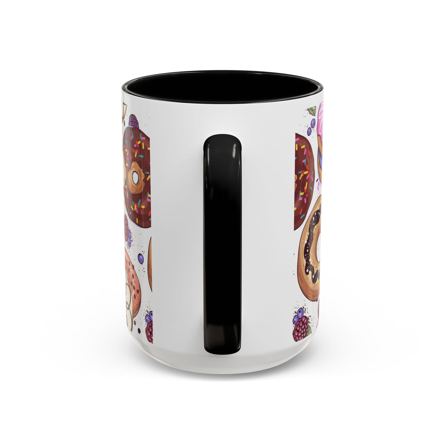 Doughnut Accent Coffee Mug (11, 15oz)