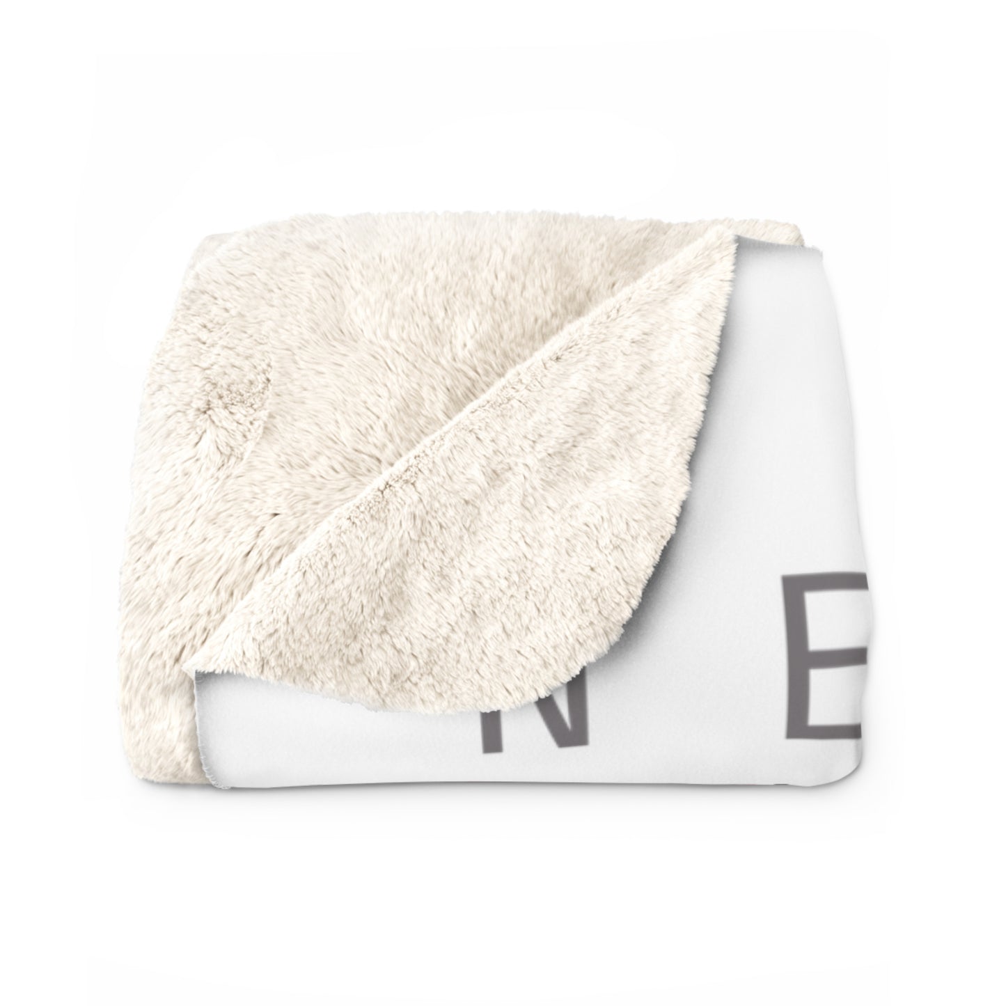 New Year Sherpa Fleece Blanket