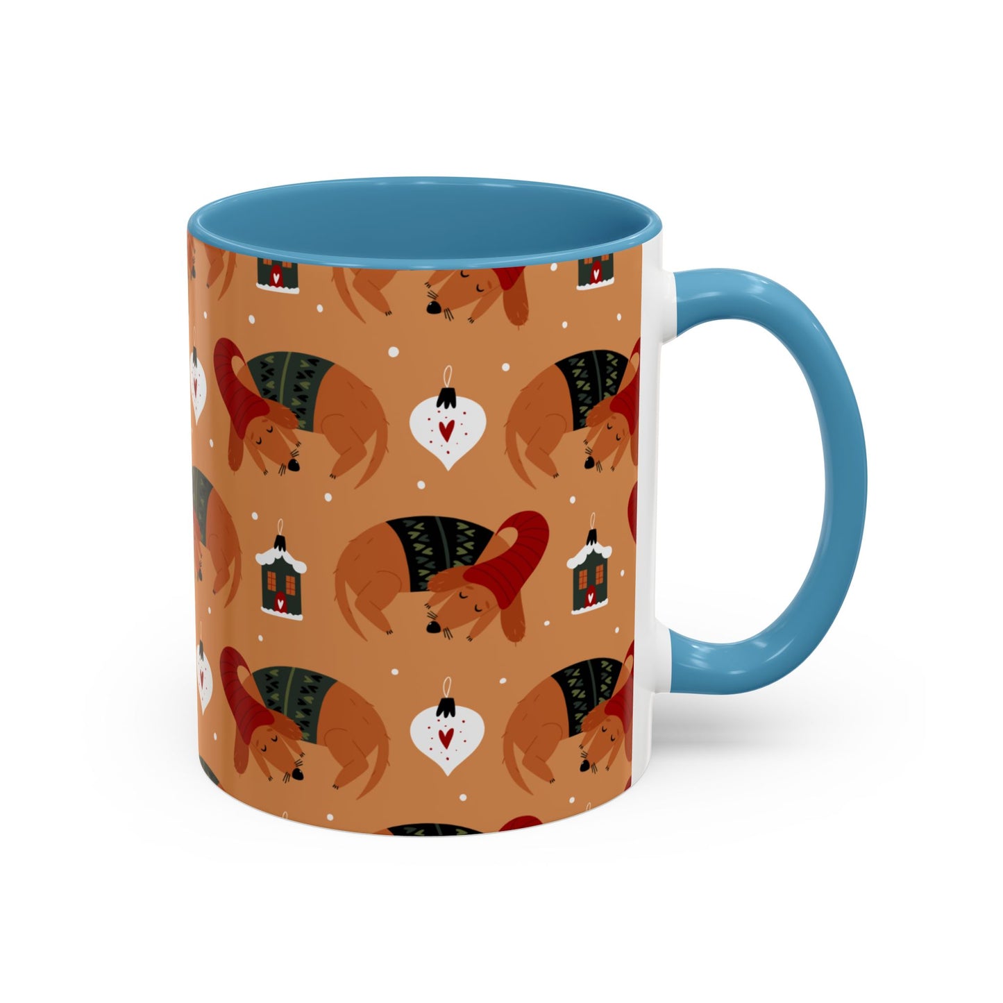 Christmas Accent Coffee Mug (11, 15oz)
