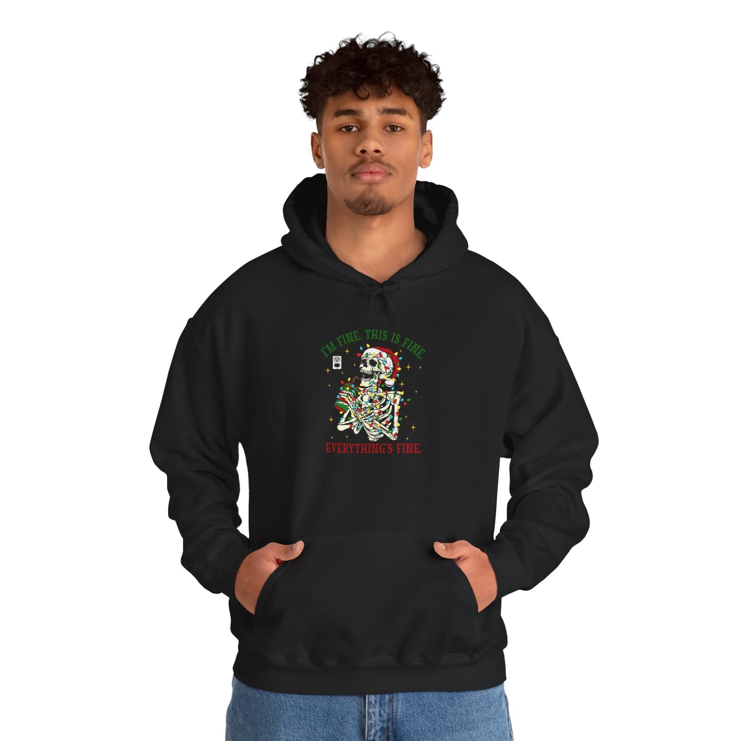Cozy Holiday Sweatshirt, Funny Christmas Hoodie, Unisex Gift, Festive Layer, Winter Apparel, Warm & Comfy
