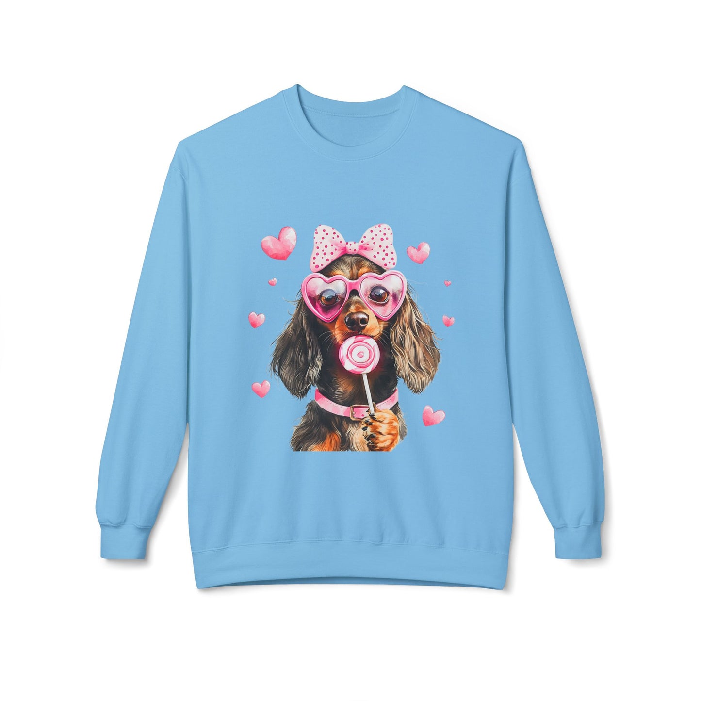 Valentines Unisex Midweight Softstyle Fleece Crewneck Sweatshirt