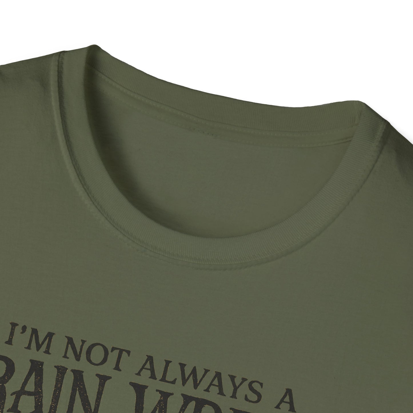 Train Wreck Unisex Softstyle T-Shirt | Funny Graphic Tee, Halloween Shirt, Gift for Friends, Casual Wear, Unique Design