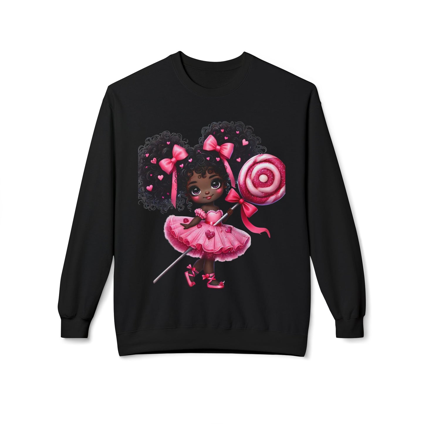 Valentines Unisex Midweight Softstyle Fleece Crewneck Sweatshirt