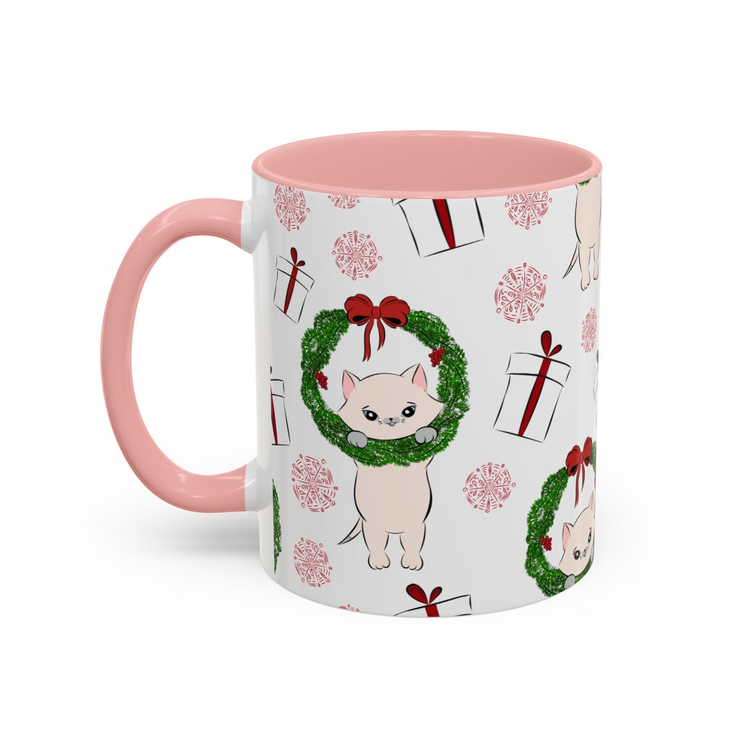 Christmas Accent Coffee Mug (11, 15oz)