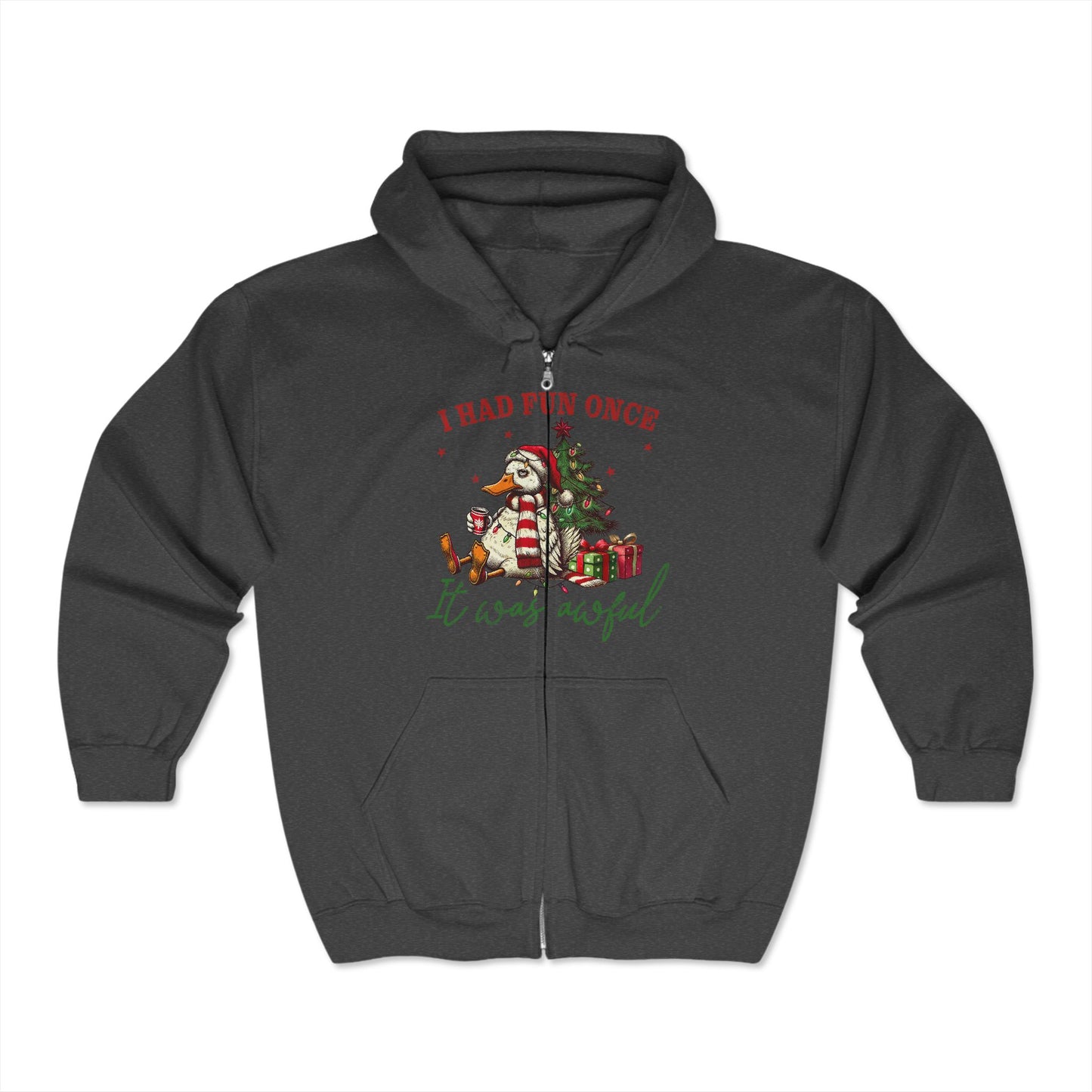 Christmas Unisex Heavy Blend™ Full Zip Hooded Sweatshirt