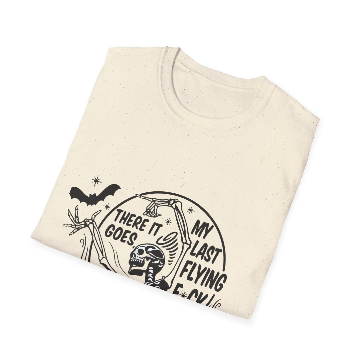 Funny Graphic Tee, There It Goes My Last Flying F*ck Shirt, Casual Wear, Gift for Friends, Relaxed Style, Humor Apparel