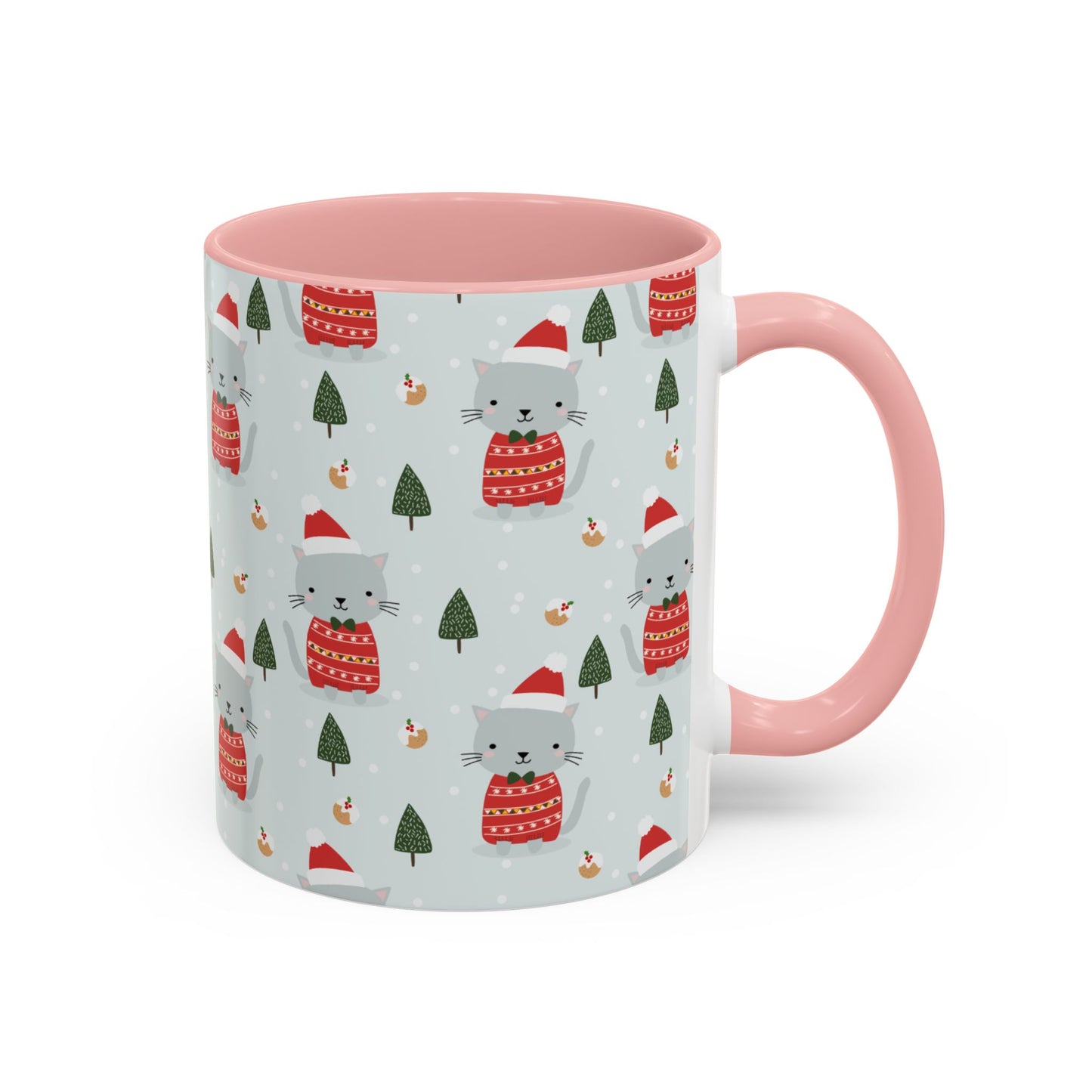 Christmas Accent Coffee Mug (11, 15oz)