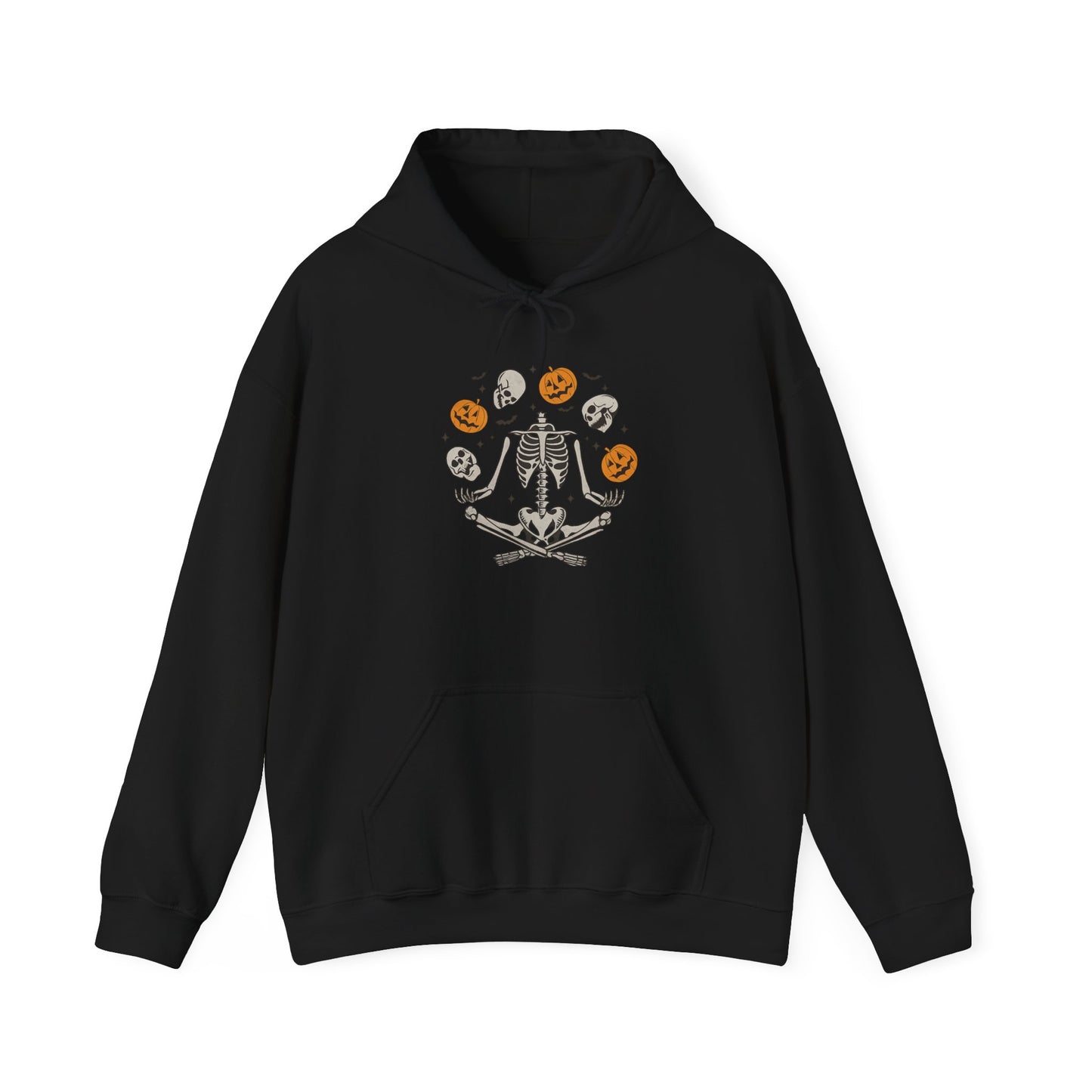 Cozy Skeleton Cookie Hoodie - Spooky Fashion, Halloween Hoodie Fall Apparel, Unisex Hoodie, Gift for Him & Her