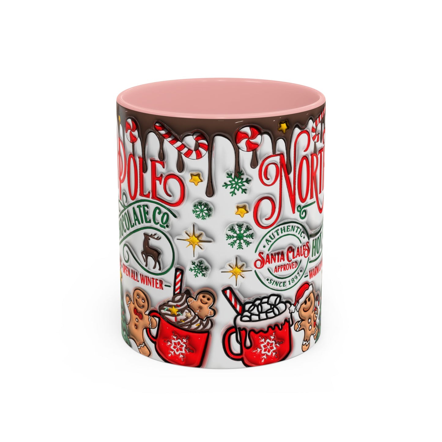 Christmas Accent Coffee Mug (11, 15oz)