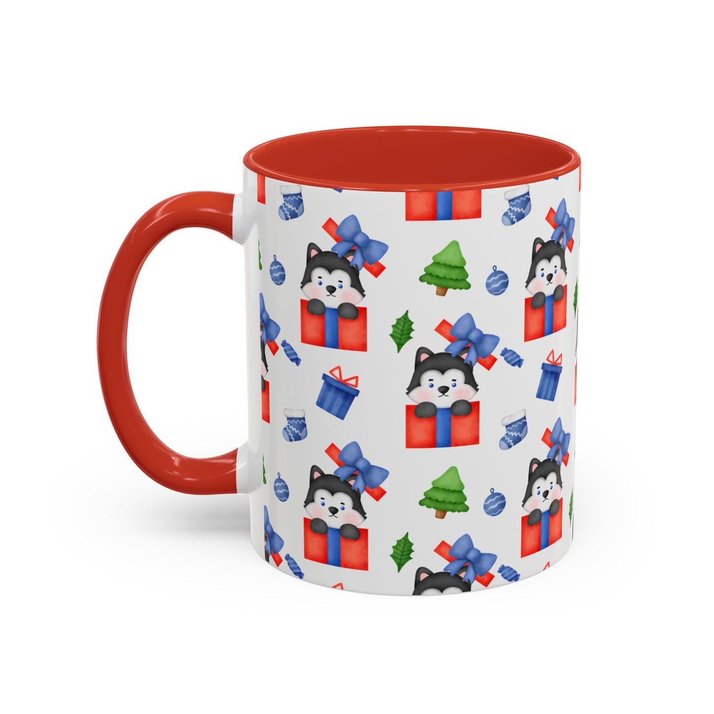 Christmas Accent Coffee Mug (11, 15oz)