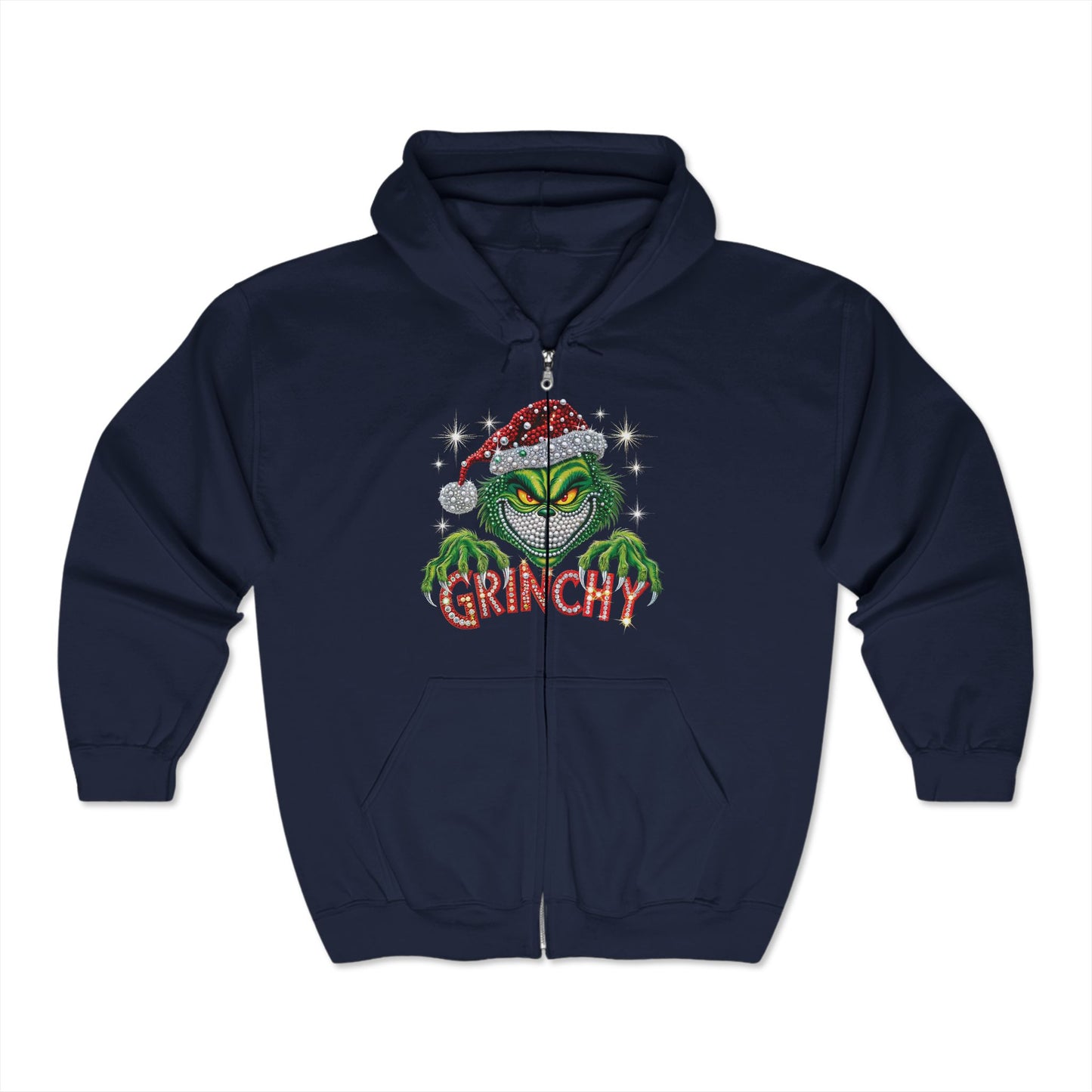 Christmas Unisex Heavy Blend™ Full Zip Hooded Sweatshirt
