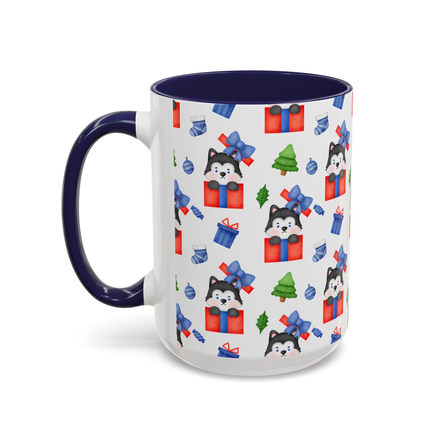 Christmas Accent Coffee Mug (11, 15oz)