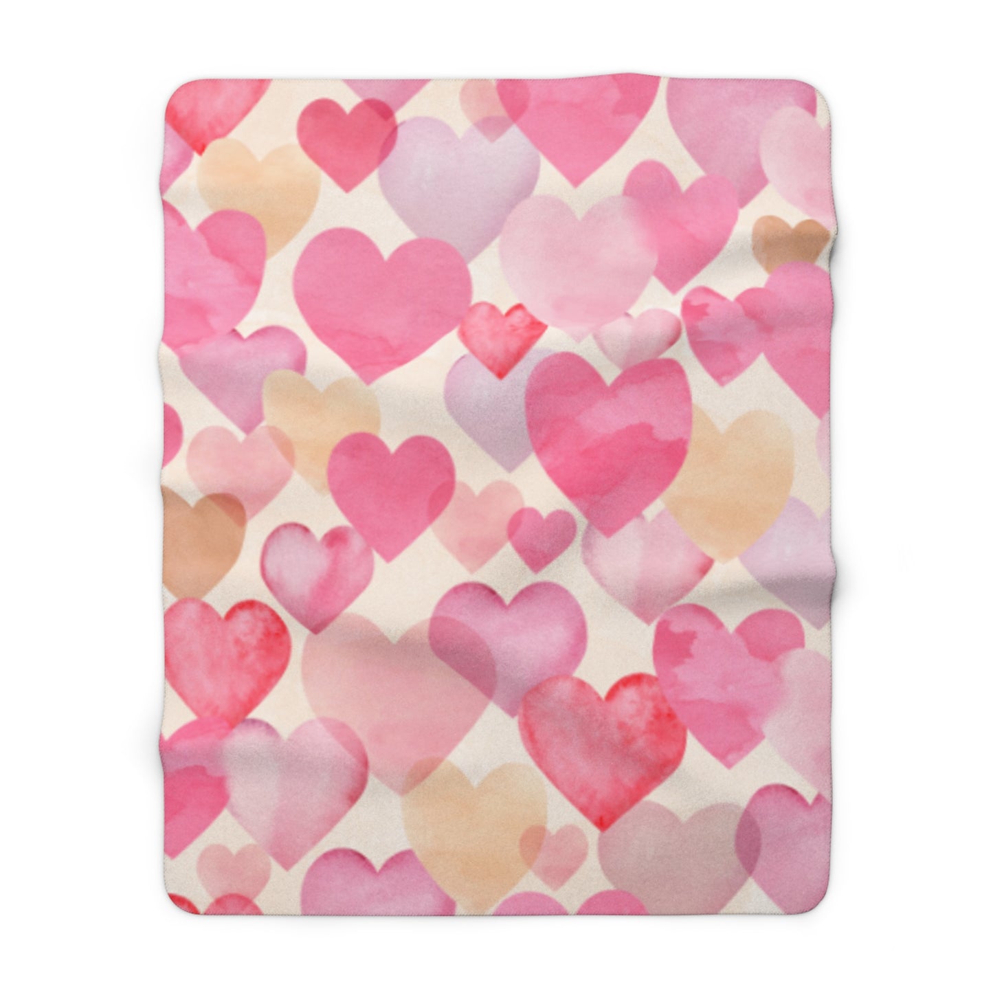 Valentines Sherpa Fleece Blanket