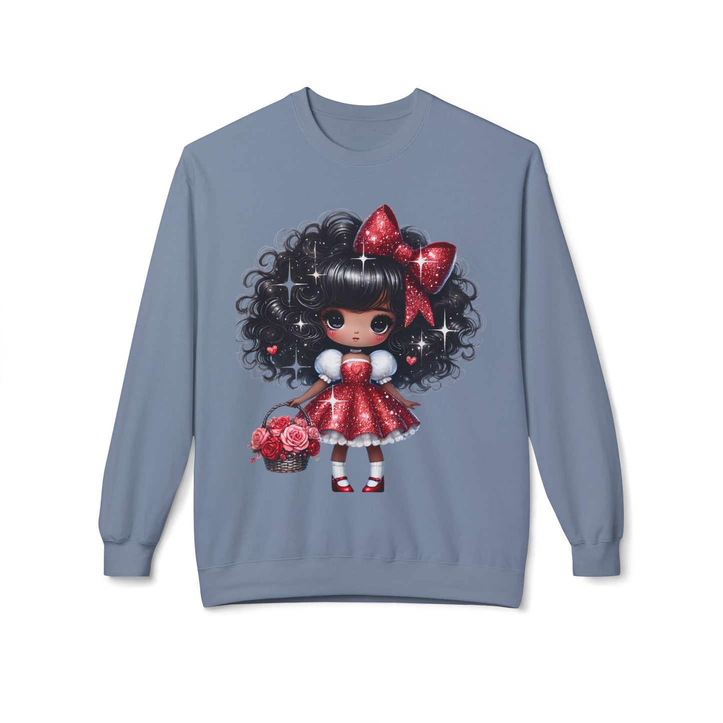 Valentines Unisex Midweight Softstyle Fleece Crewneck Sweatshirt