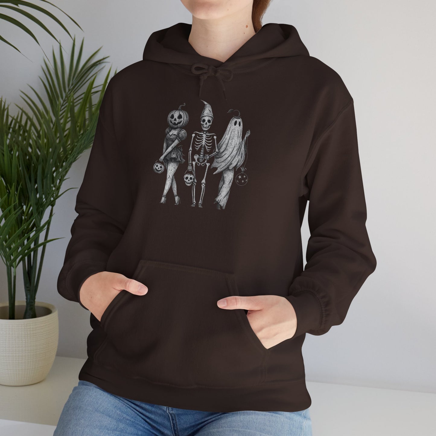 Unisex Halloween Themed Hoodie, Spooky Costume Hoodie, Fall Fashion, Cozy Hoodie, Gift for Halloween Lovers, Bonfire Night Top