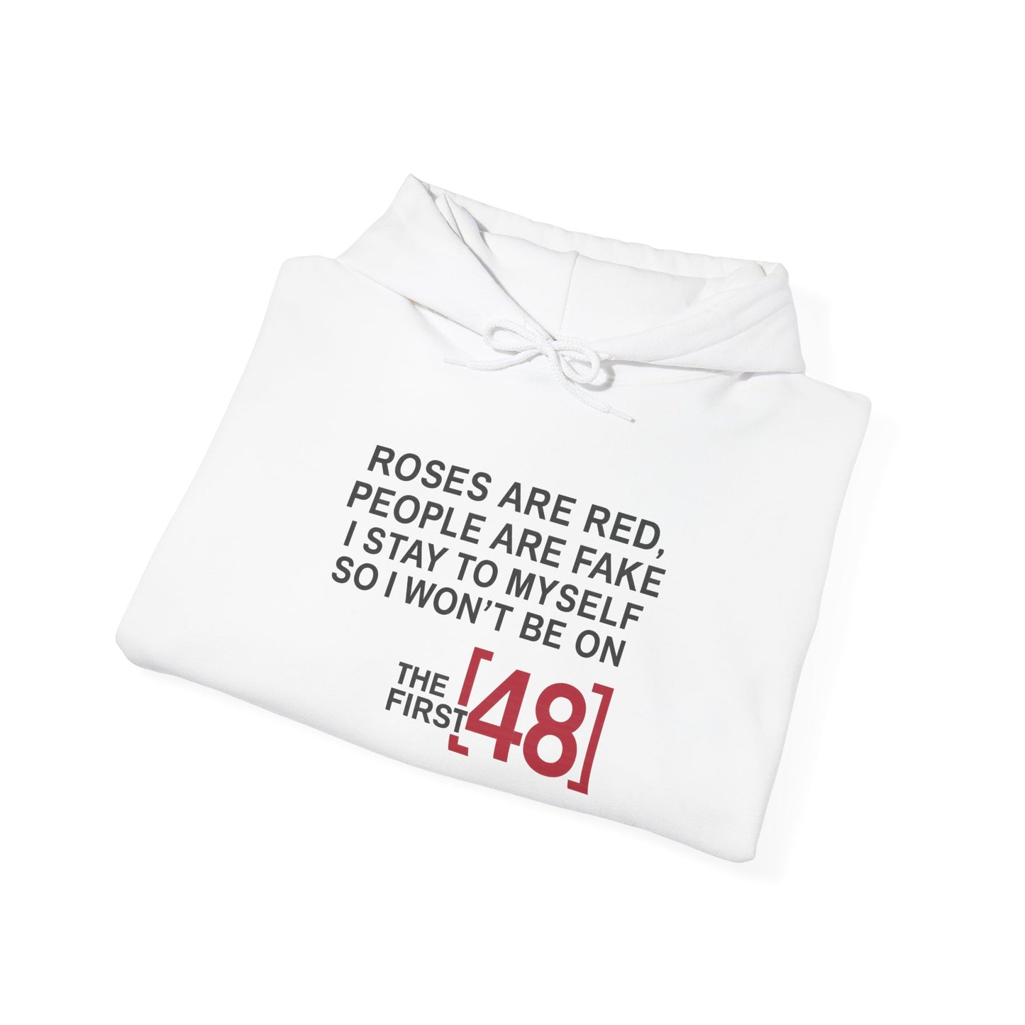 Roses Are Red Hoodie, Unisex Hoodie, Funny Gift, Casual Wear, Perfect for Birthdays and Everyday Wear
