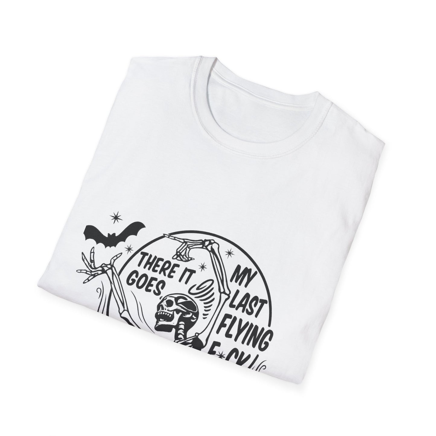 Funny Graphic Tee, There It Goes My Last Flying F*ck Shirt, Casual Wear, Gift for Friends, Relaxed Style, Humor Apparel