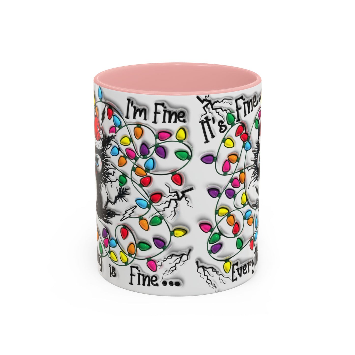 Christmas Accent Coffee Mug (11, 15oz)