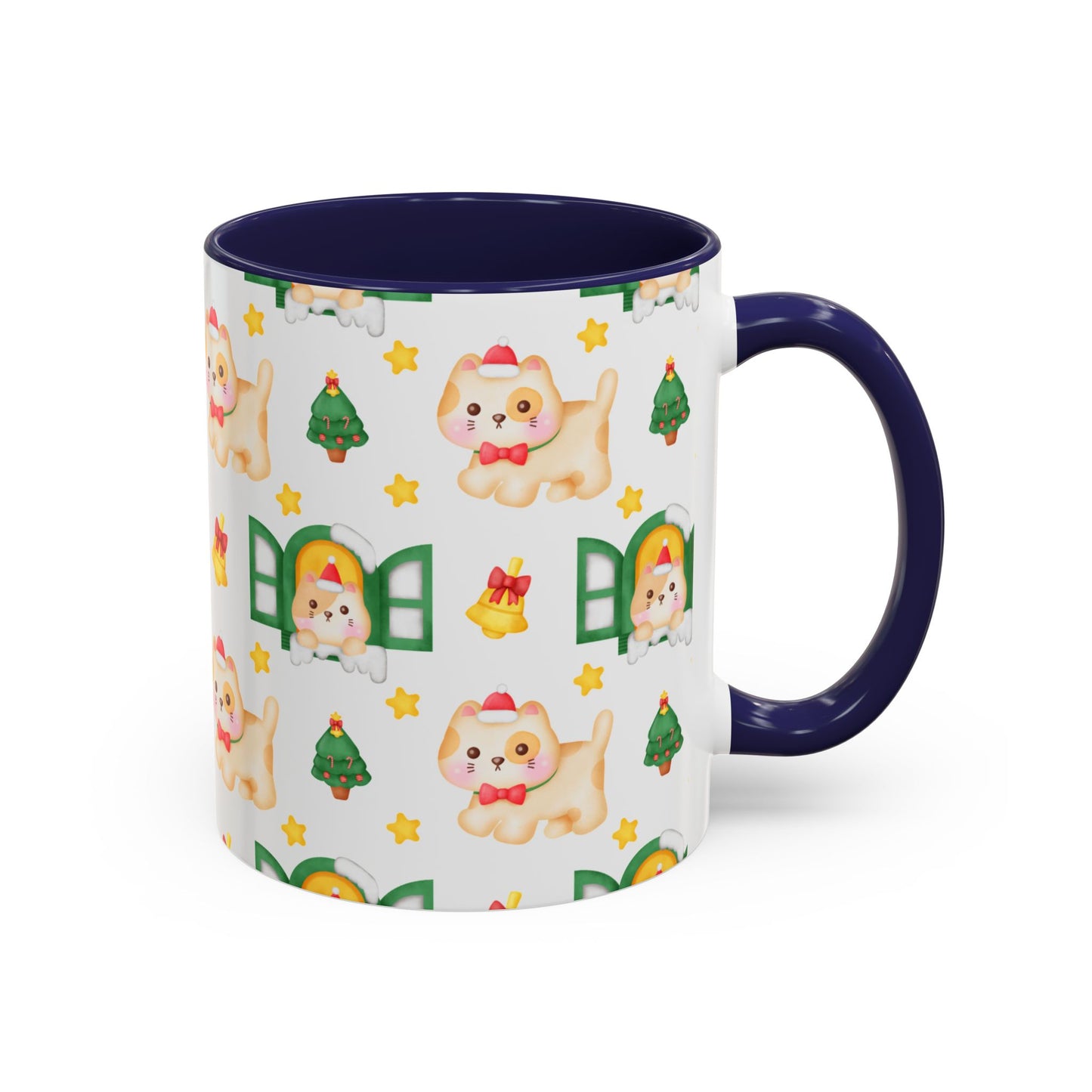 Christmas Accent Coffee Mug (11, 15oz)