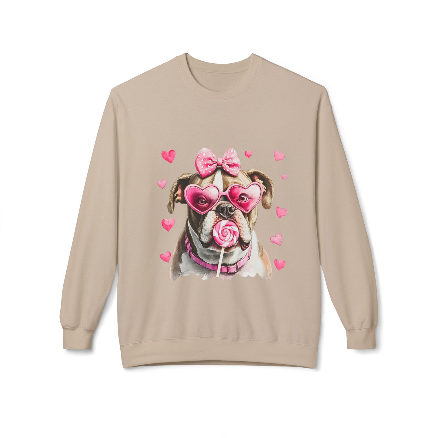 Valentines Unisex Midweight Softstyle Fleece Crewneck Sweatshirt