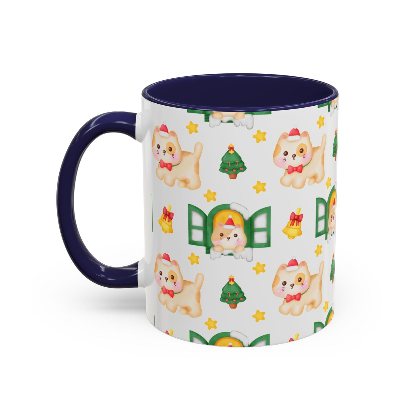 Christmas Accent Coffee Mug (11, 15oz)