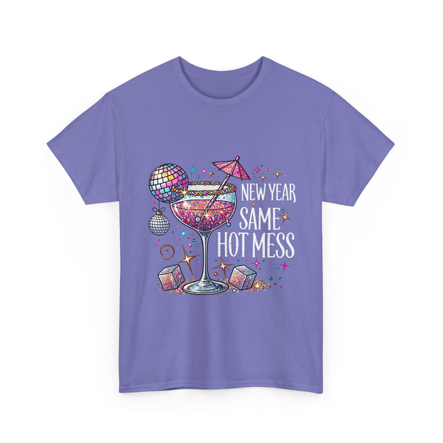 New Year Unisex Heavy Cotton Tee