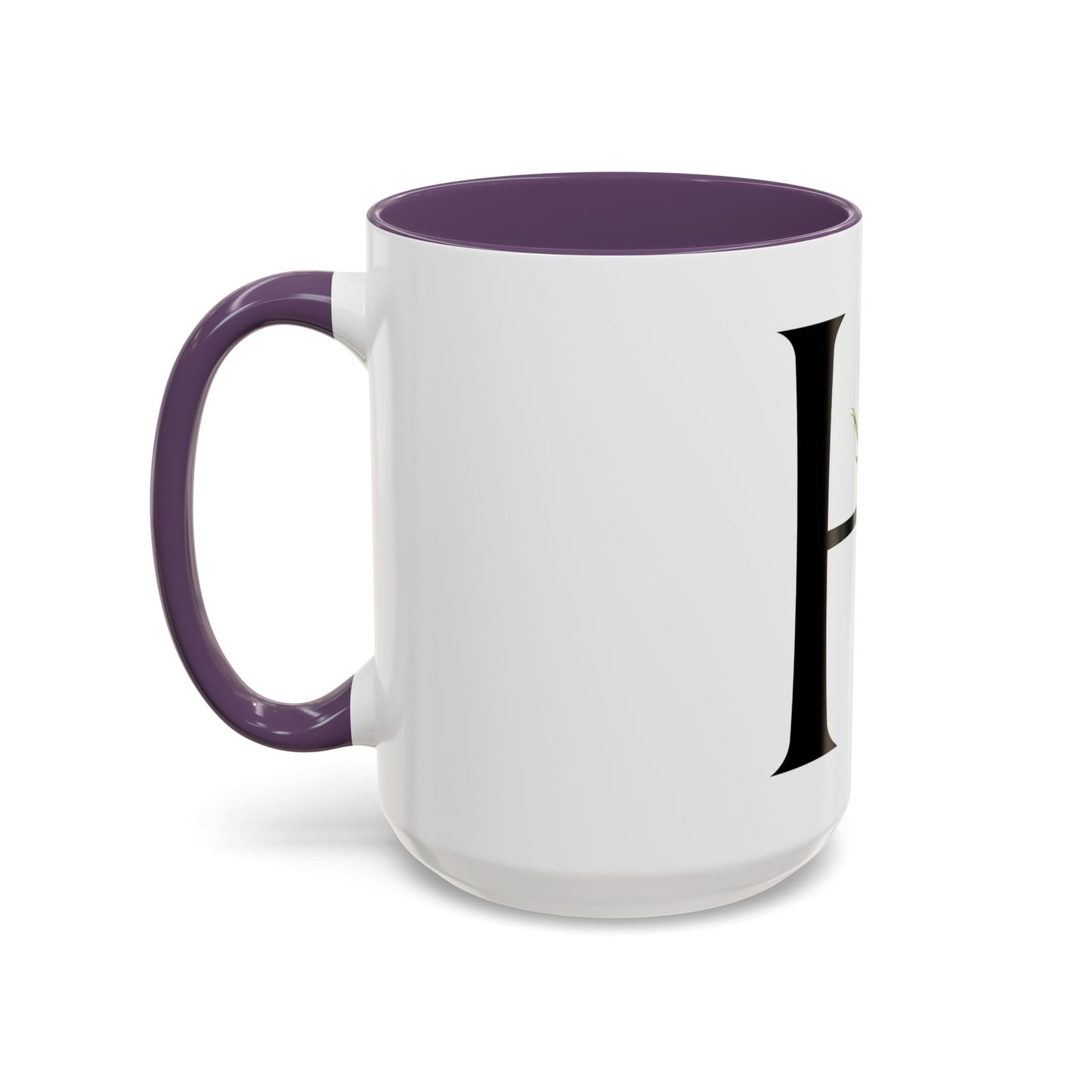 Alphabet Letter Accent Coffee Mug