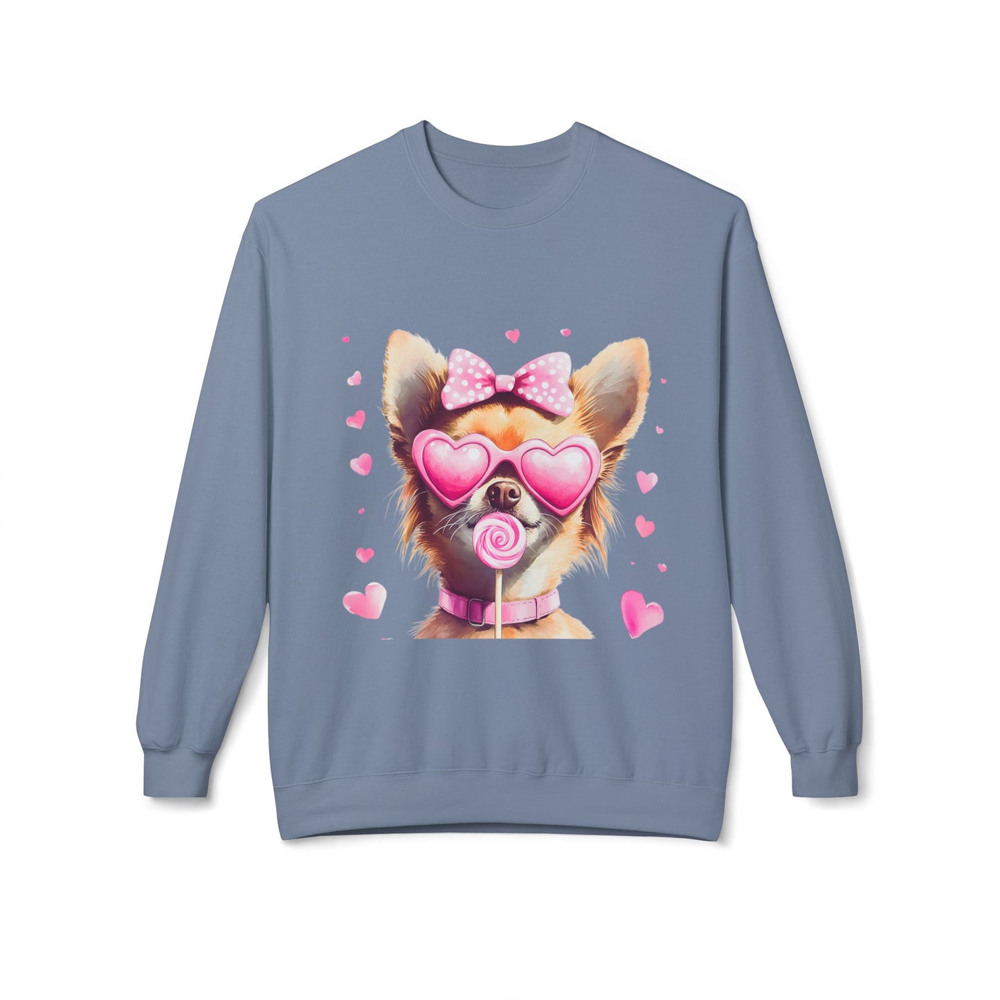 Valentines Unisex Midweight Softstyle Fleece Crewneck Sweatshirt