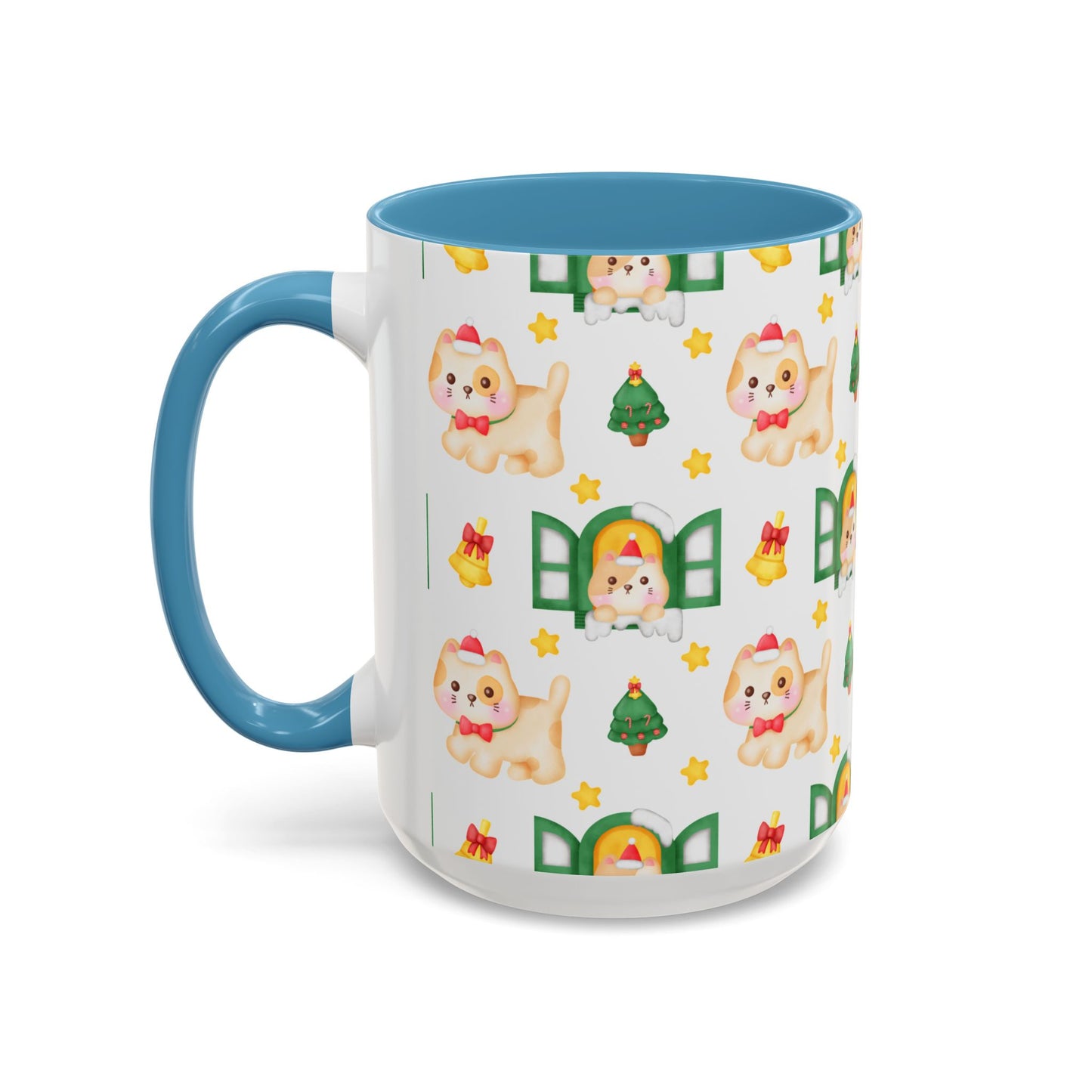 Christmas Accent Coffee Mug (11, 15oz)