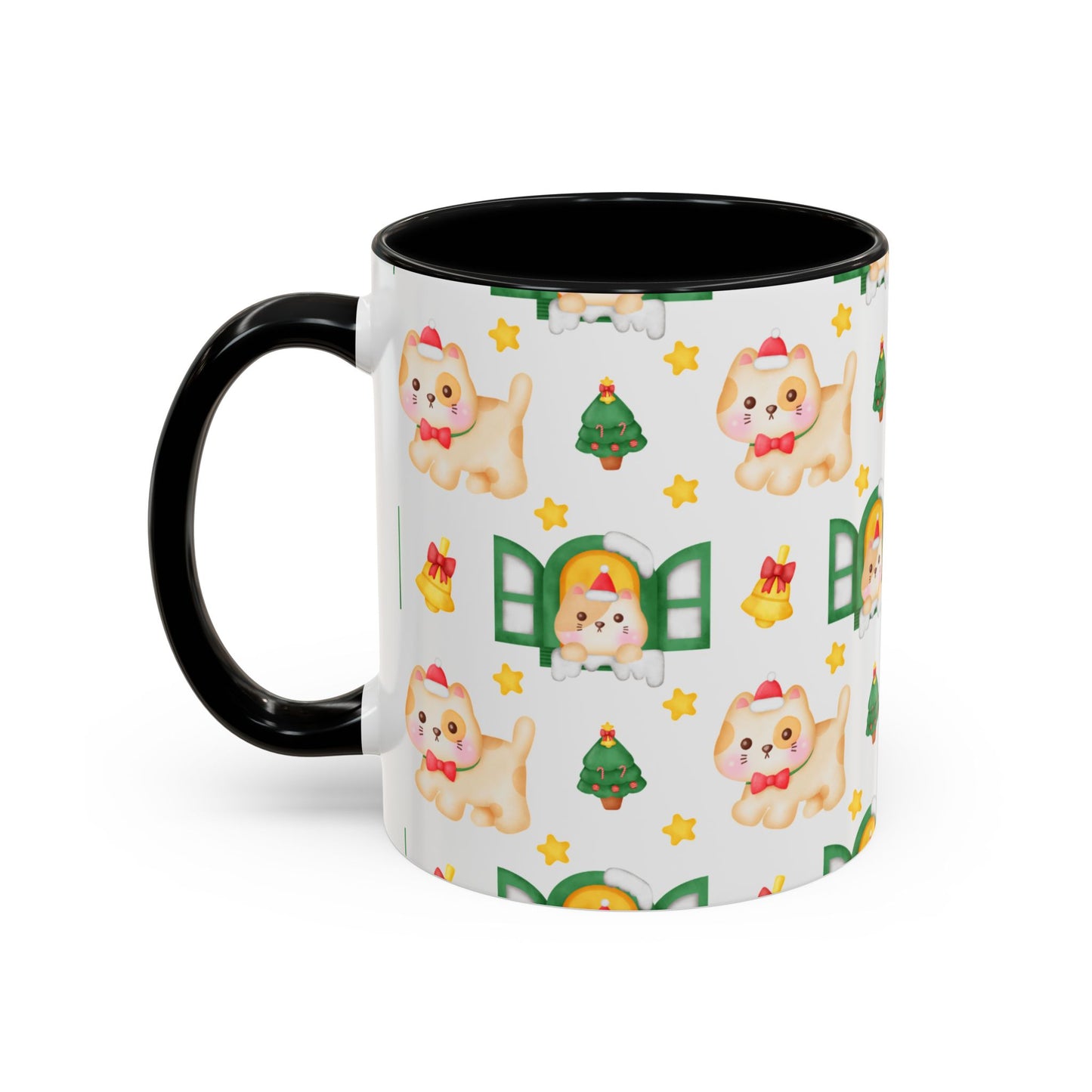 Christmas Accent Coffee Mug (11, 15oz)