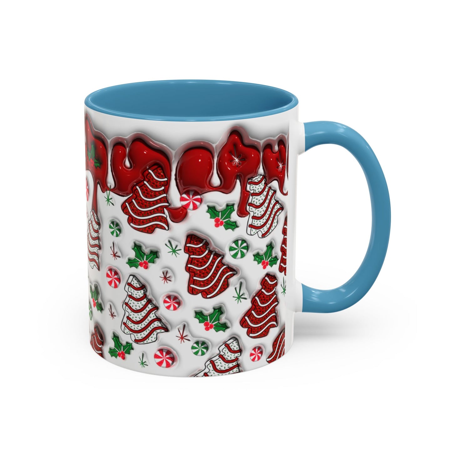 Christmas Accent Coffee Mug (11, 15oz)