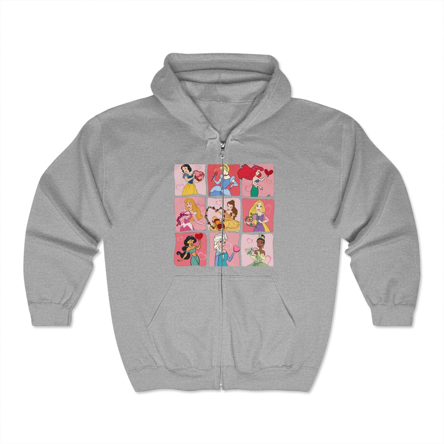 Valentines Unisex Heavy Blend™ Full Zip Hooded Sweatshirt