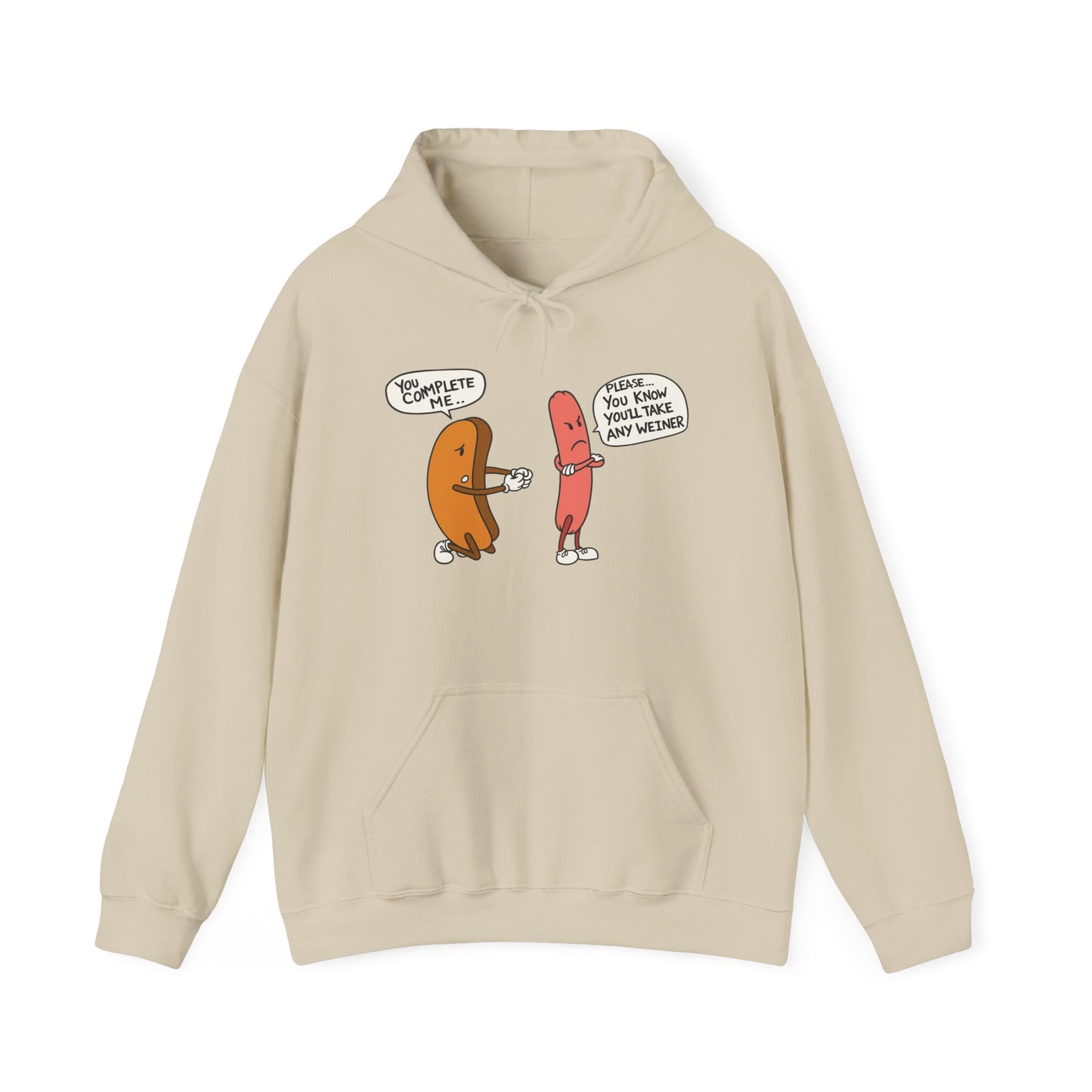 Humorous Unisex Hooded Sweatshirt, Funny Hoodie, Casual Wear, Gift for Friends, Cute Outfit for Everyday