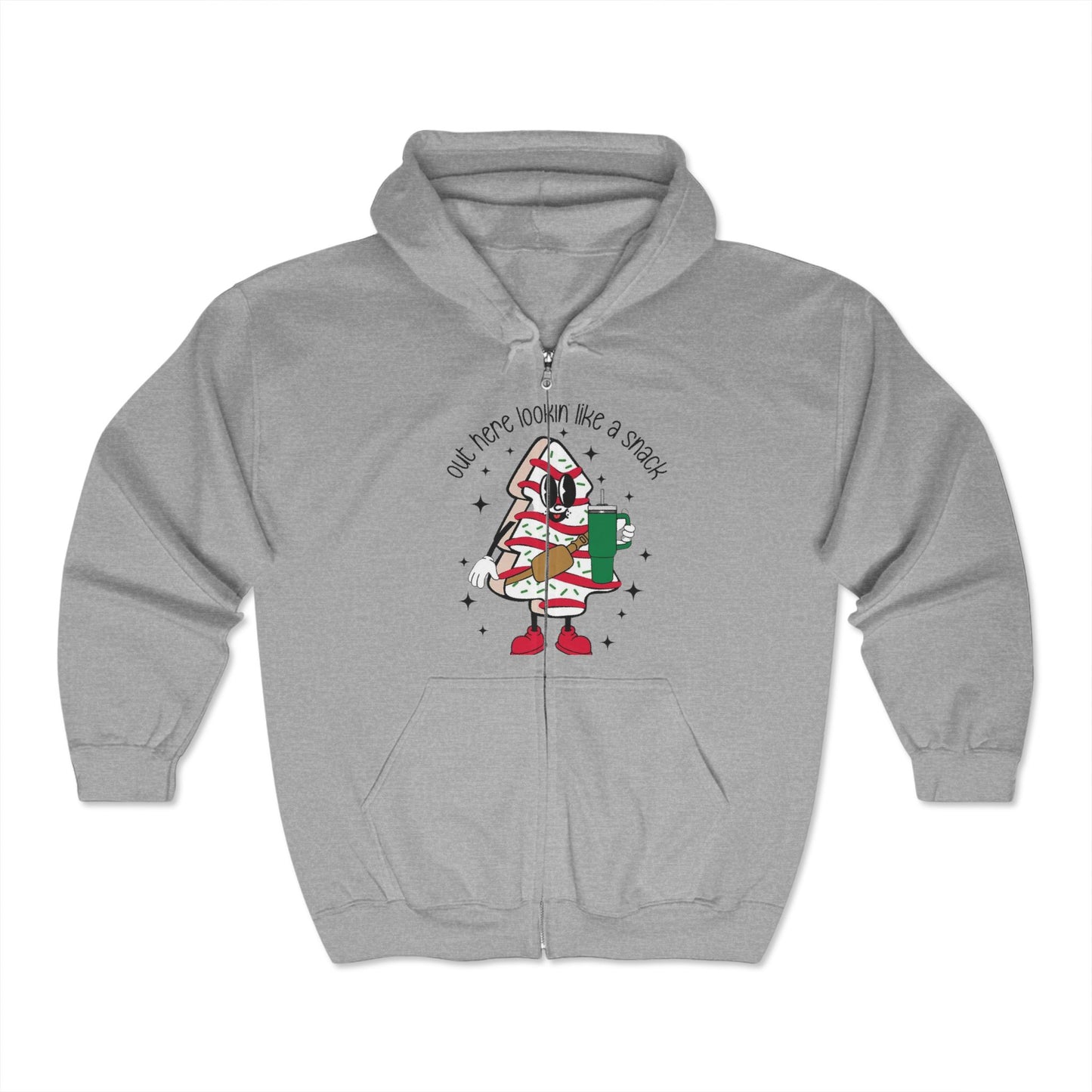 Christmas Unisex Heavy Blend™ Full Zip Hooded Sweatshirt