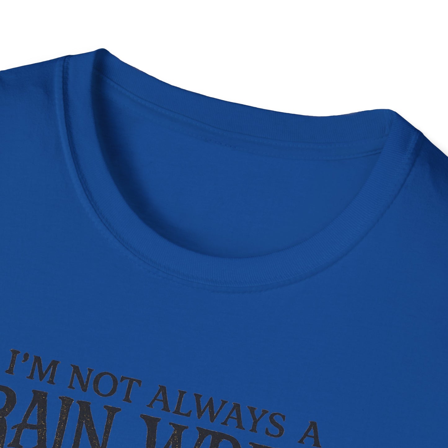 Train Wreck Unisex Softstyle T-Shirt | Funny Graphic Tee, Halloween Shirt, Gift for Friends, Casual Wear, Unique Design
