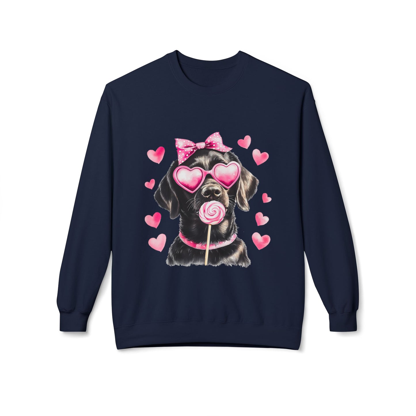 Valentines Unisex Midweight Softstyle Fleece Crewneck Sweatshirt