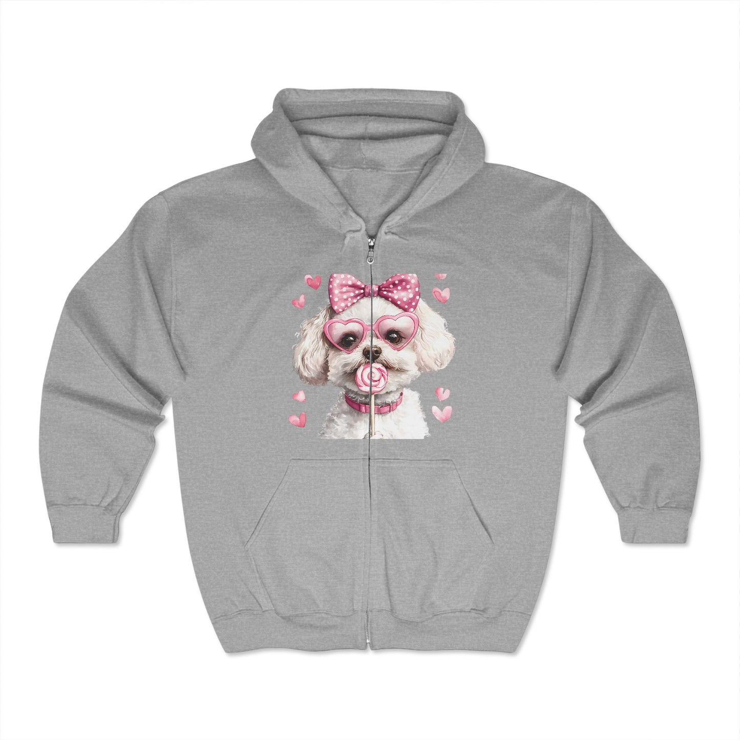 Valentines Unisex Heavy Blend™ Full Zip Hoodies