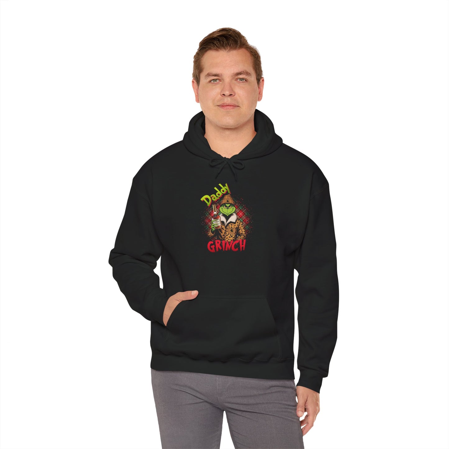 Festive Grinch Hoodie, Holiday Sweatshirt, Christmas Apparel, Cozy Gift, Winter Fashion, Fun Holiday Wear